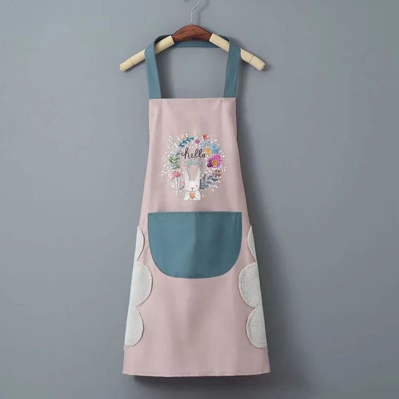 tablier de cuisine apron tissu de haute qualité, imperméable et résistant au gras grande poche avant du tablier vous permet de ranger votre téléphone portable