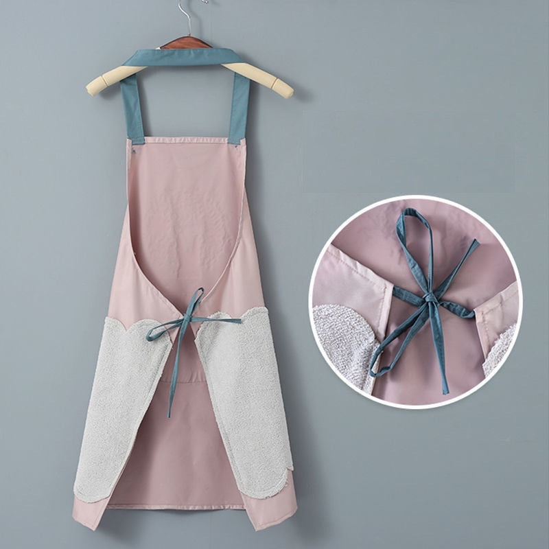 tablier de cuisine apron tissu de haute qualité, imperméable et résistant au gras grande poche avant du tablier vous permet de ranger votre téléphone portable