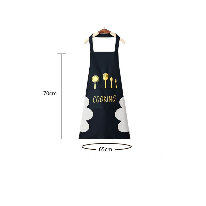 tablier de cuisine apron tissu de haute qualité, imperméable et résistant au gras grande poche avant du tablier vous permet de ranger votre téléphone portable